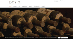 Desktop Screenshot of dosiovigneti.com