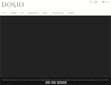 Tablet Screenshot of dosiovigneti.com